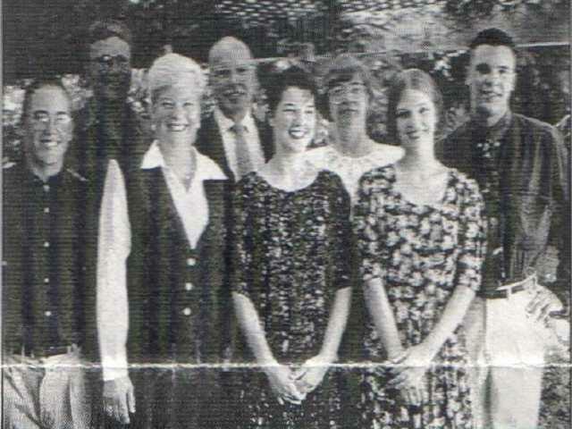 Mein Bruder mit Frau zu Besuch bei Familie Tom Wolf, USA