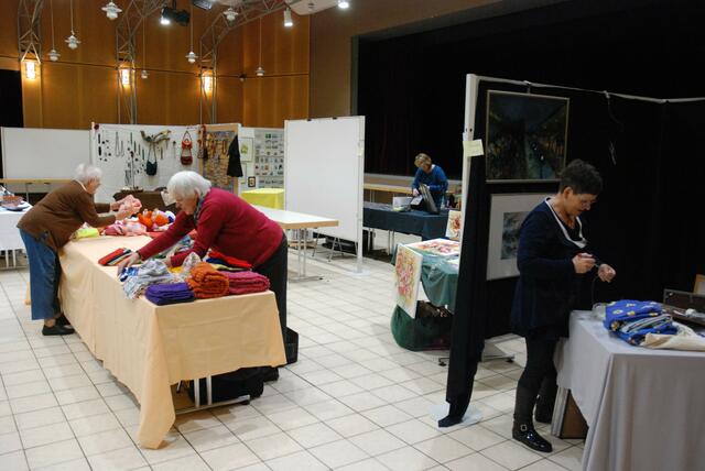 hobbykunstausstellung Garbsen - aufbautag   03