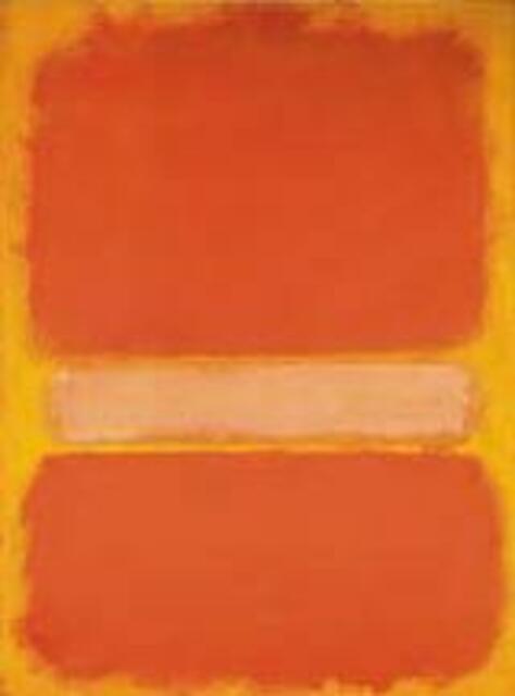 Mark Rothko: Untitled, 1956. © 1978 Stiftung Sammlung Kurt Fried – Ulmer Museum, Ulm Aufnahme: Bernd Kegler, Ulm/VG Bildkunst Bonn, 2010.