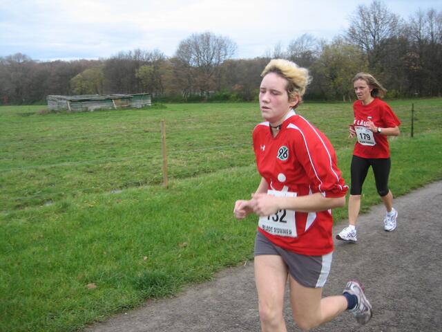 Mandy bei Kilometer 9