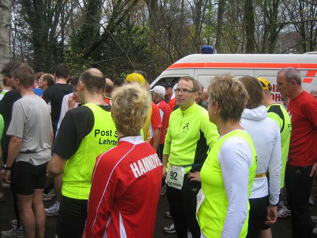 Post SV Läufer im 10 km Startblock