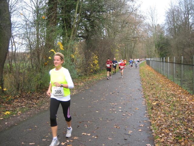 Birgit Walter bei Kilometer 3