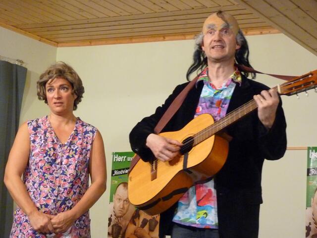 Das Duo gemeinsam