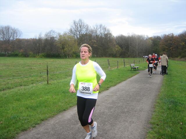 Birgit bei Kilometer 9