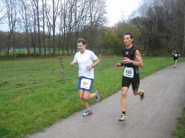 Tim Bielmann nach 4 km