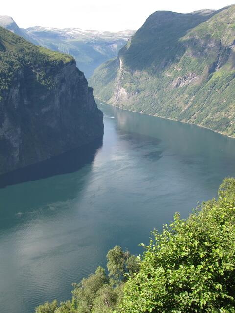 Blick auf den Fjord