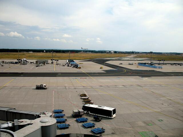 Vorfeld Flughafen Frankfurt