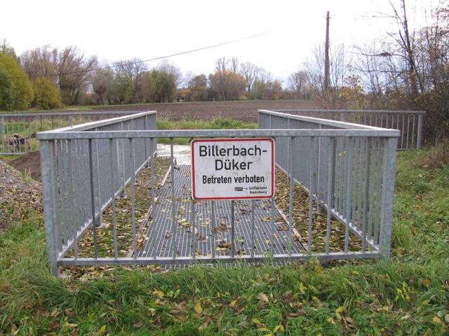 Düker am Kanal