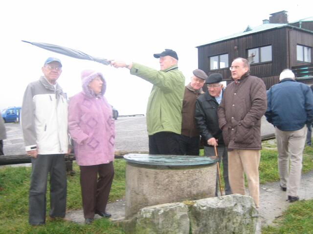 Information auf dem Köterberg