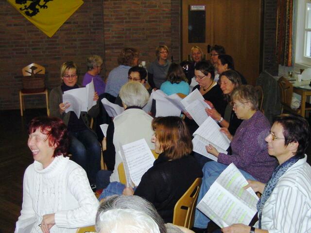 Intensives Proben in "Stuhlkreisform"