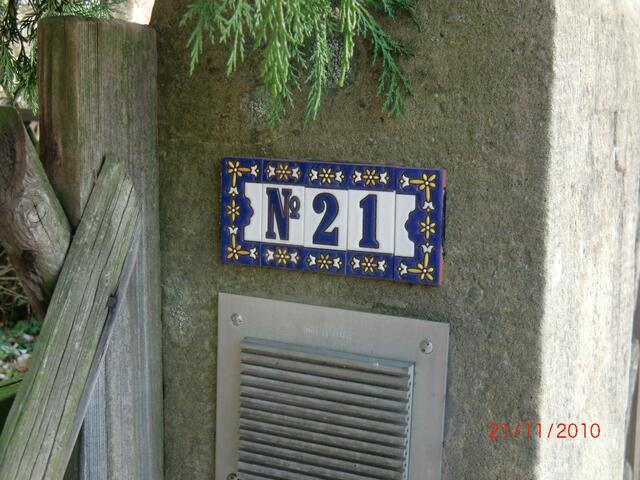 Hübsches Schild