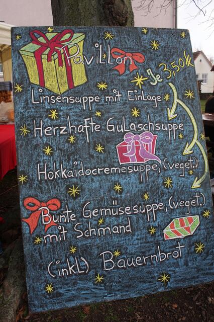 Suppenangebot