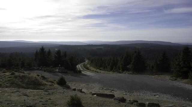 Blick vom Brocken.