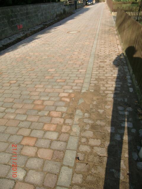 Schnurgeradeaus und mein Schattenbild