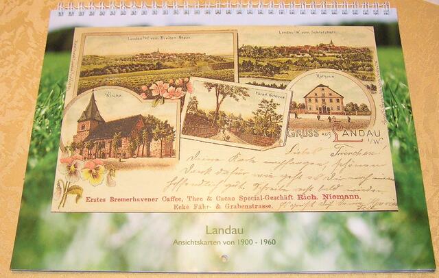 Landau Kalender 2011 mit Landauer Terminen