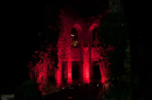 Lightshow zur Einweihung