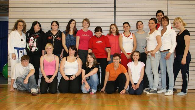 Die Teilnehmer der Schule in Nördlingen