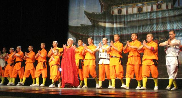 Shaolin Vorführung