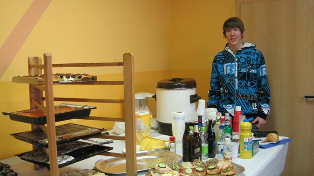 Florian Otto versorgt Hungrige mit Kalorien