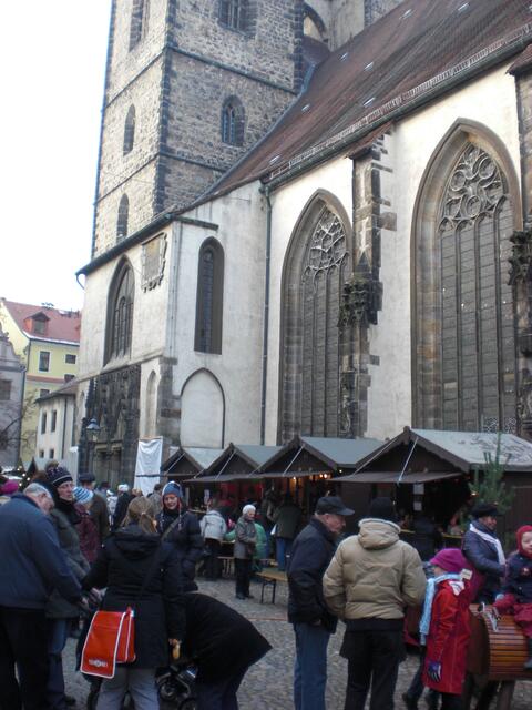 Historischer Markt an der Marienkirche