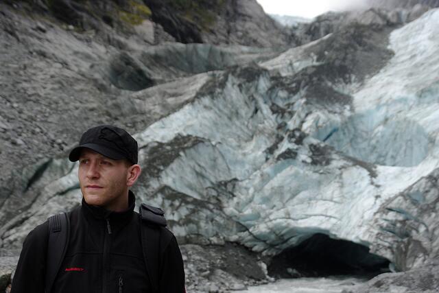 Vor dem Franz Josef Gletscher in Neuseeland | Foto: Mike Schwarz