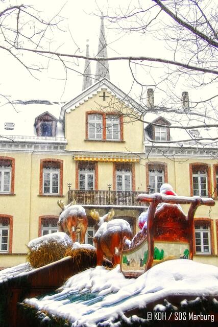 Die Türme der Elisabethkirche sind schon in Sicht... | Foto: Klaus Dieter Hotzenplotz / SDS Marburg