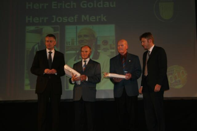 Tischtennis: Erich Goldau und Josef Merk
