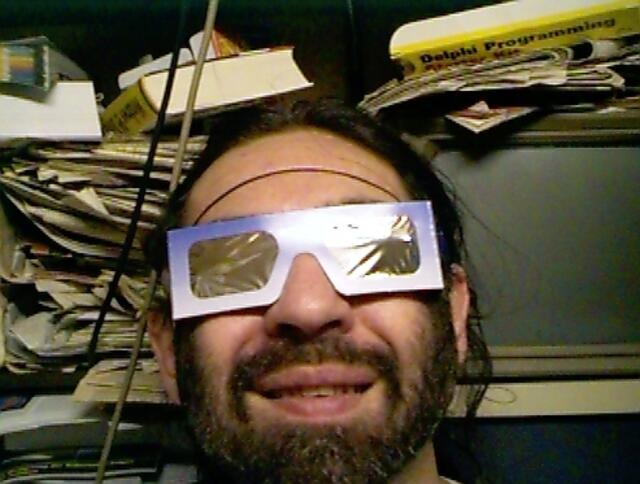 Sonnenfinsternis in 3d | Foto: B Goepfert