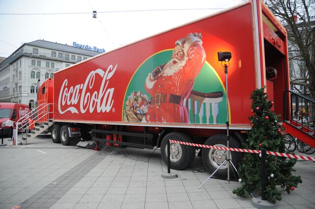 Leider gab es dieses Jahr nur einen Truck zu sehen.