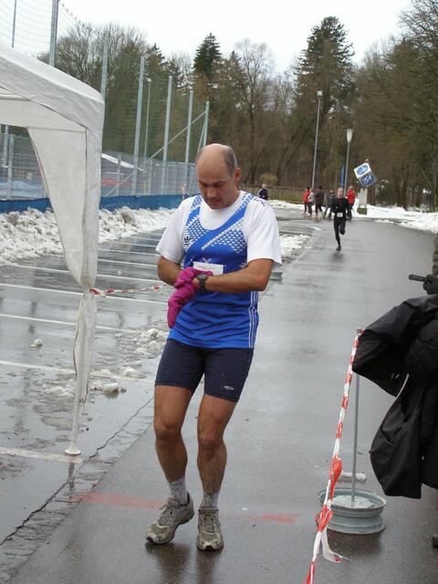 Starke Leistung von Richard Hammerl, der in Rain auf Platz 44 lief