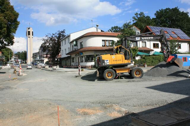 Umgestaltung des nördlichen Bahnhofsvorplatzes (04.09.2010)