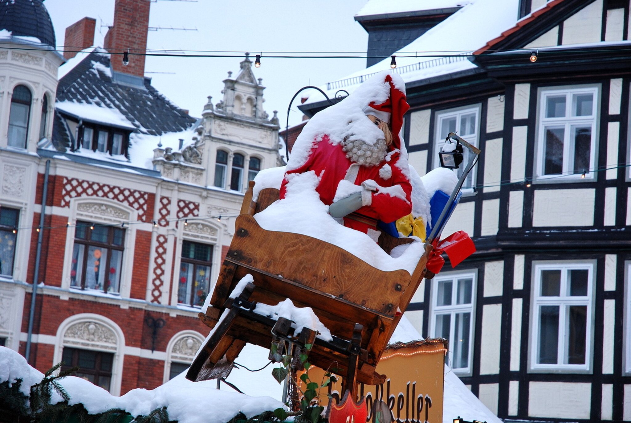 Quedlinburg Winter, Weihnachten & vier Stunden im Stau Uetze