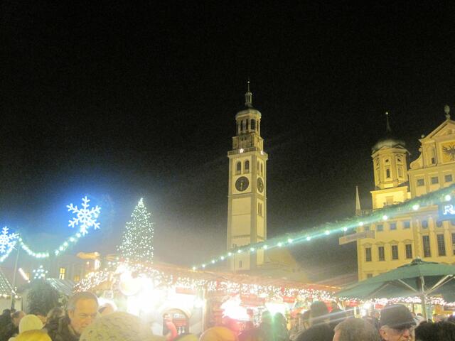 Eieiei, der Perlachturm wackelt aber schon ganz schön