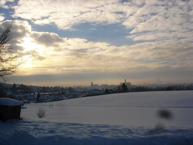 Weiße Weihnacht in Donauwörth