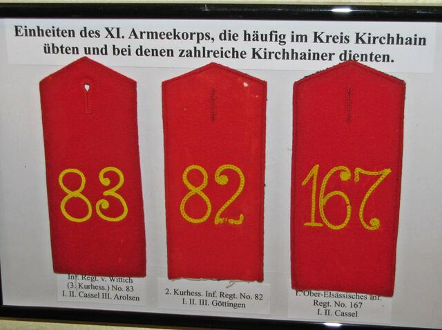Einheiten des XI. Armeekorps.