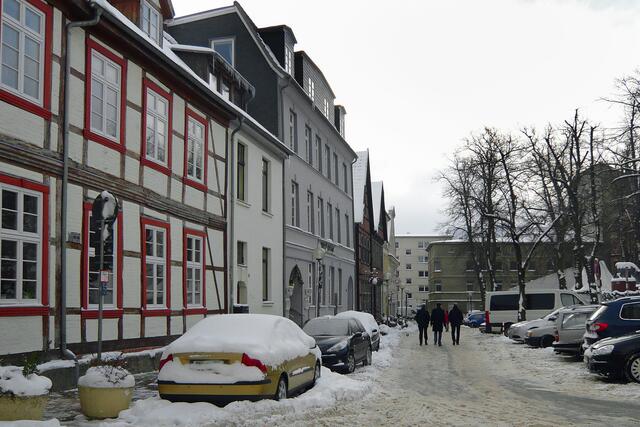 Am Schlachtermarkt im Stadtzentrum