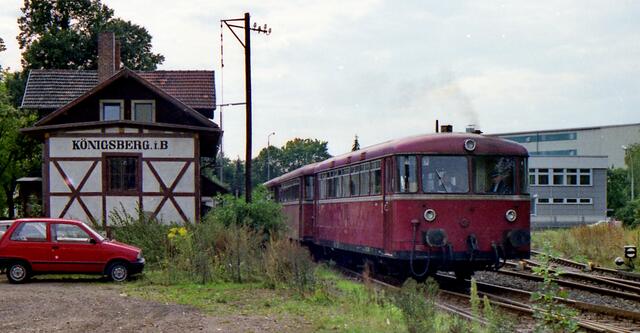 Königsberg in Bayern -- Oktober 1990 - auch diese Strecke konnte nicht gerettet werden