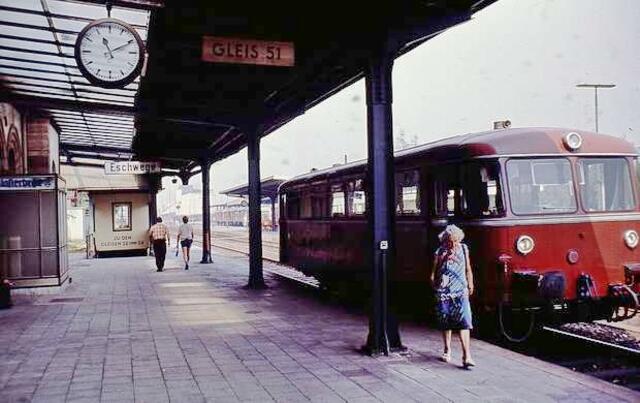 "Eschwege West" - Gleis 51 - BOAH! - nur die Vernunft ließ sie jetzt wiederbelebt werden