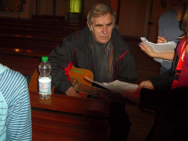 . . . noch eine Übungseinheit mit Hubert Reiß