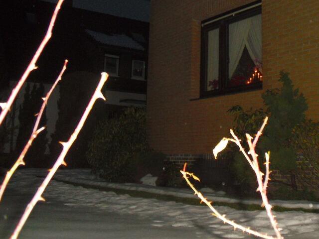 . . . in der Dunkelheit . . .