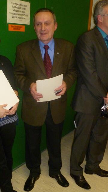 Hermann Romankiewicz, Abteilungsleiter Turnen