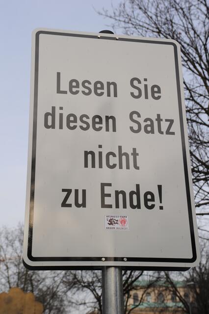Kommt da noch etwas schlimmes hinter her?