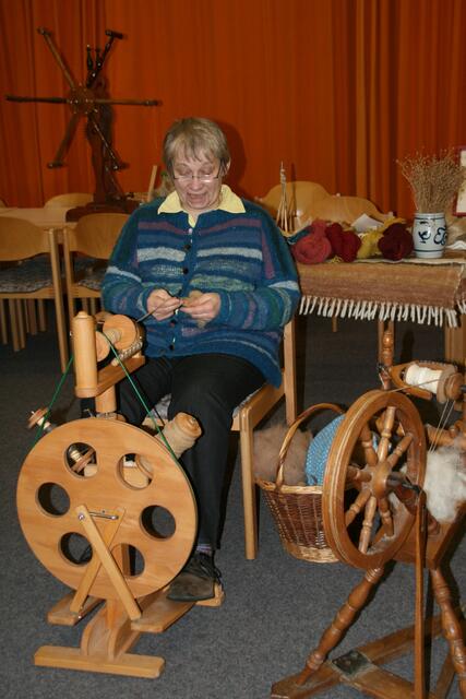 Die "Spinnerin" erzählt Geschichten