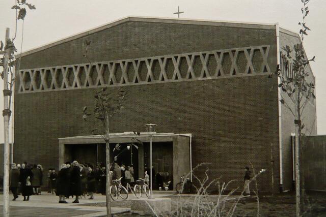 Das Lengeder Kirchengebäude in den 1960er Jahren