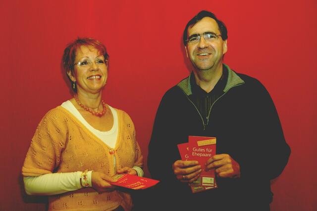 Dr. Brigitte Nickel und Karl Sucher vom Augsburger Marriage-Week Forum freuen sich auf die Fortsetzung in der Region.