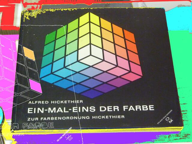 A&s-Hommage: RÖSCH-Installation - Bibliothek der JLU Gießen. Optik- und Goethe-Forscher Siegfried RÖSCH (18991984). 22-1-11.W.H.