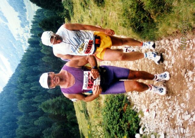 Gollmanns schweißtreibendster Lauf: Swissalpin Postmarathon Davos 1999