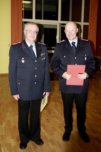 Die Geehrten: Wulf Hahne (links) und Matthias Peek | Foto: Yvonne Schmidt