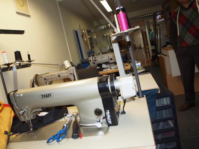 Pfaff Nähmaschine.