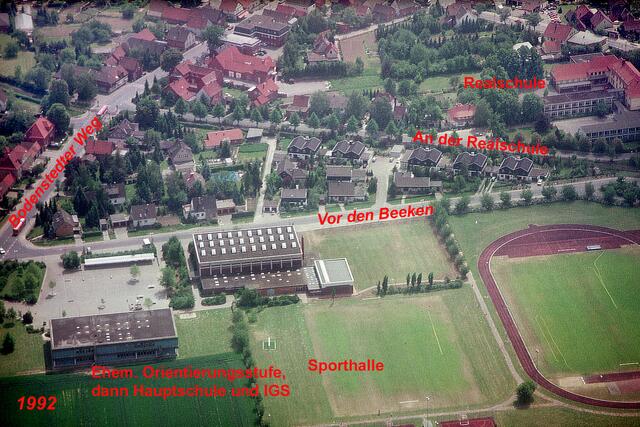 Freisportanlage vor den Beeken von 1978